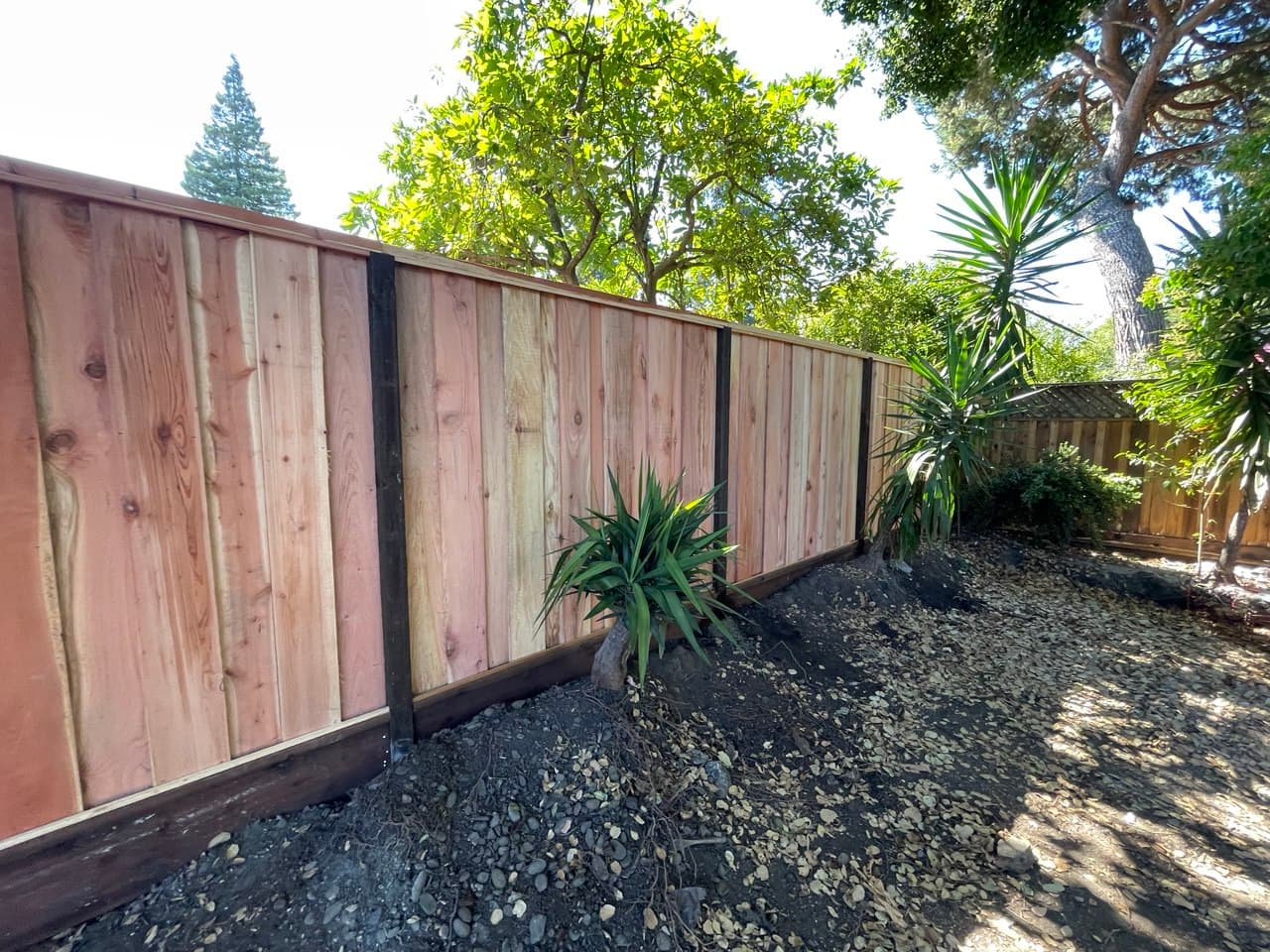 7 Ft Tall Board On Board Fence