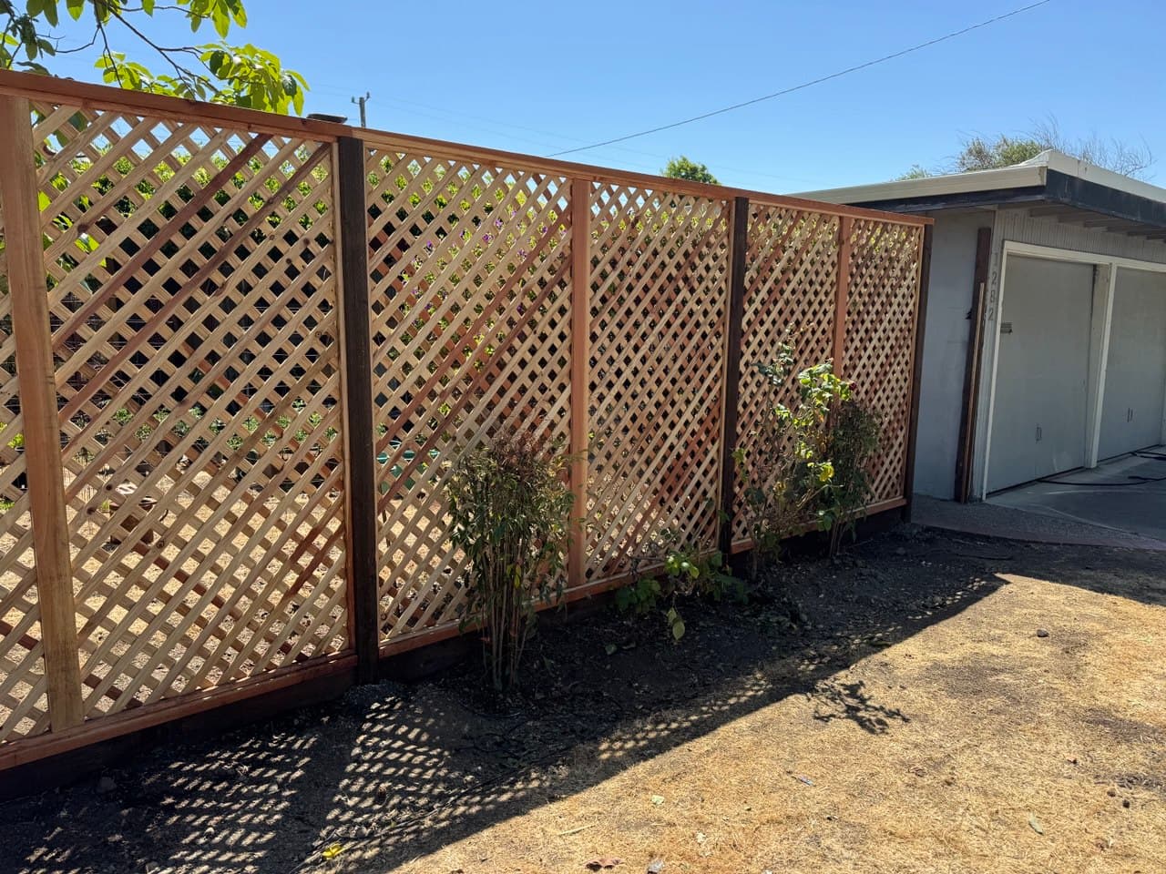 7 Diagonal Lattice Fence 1