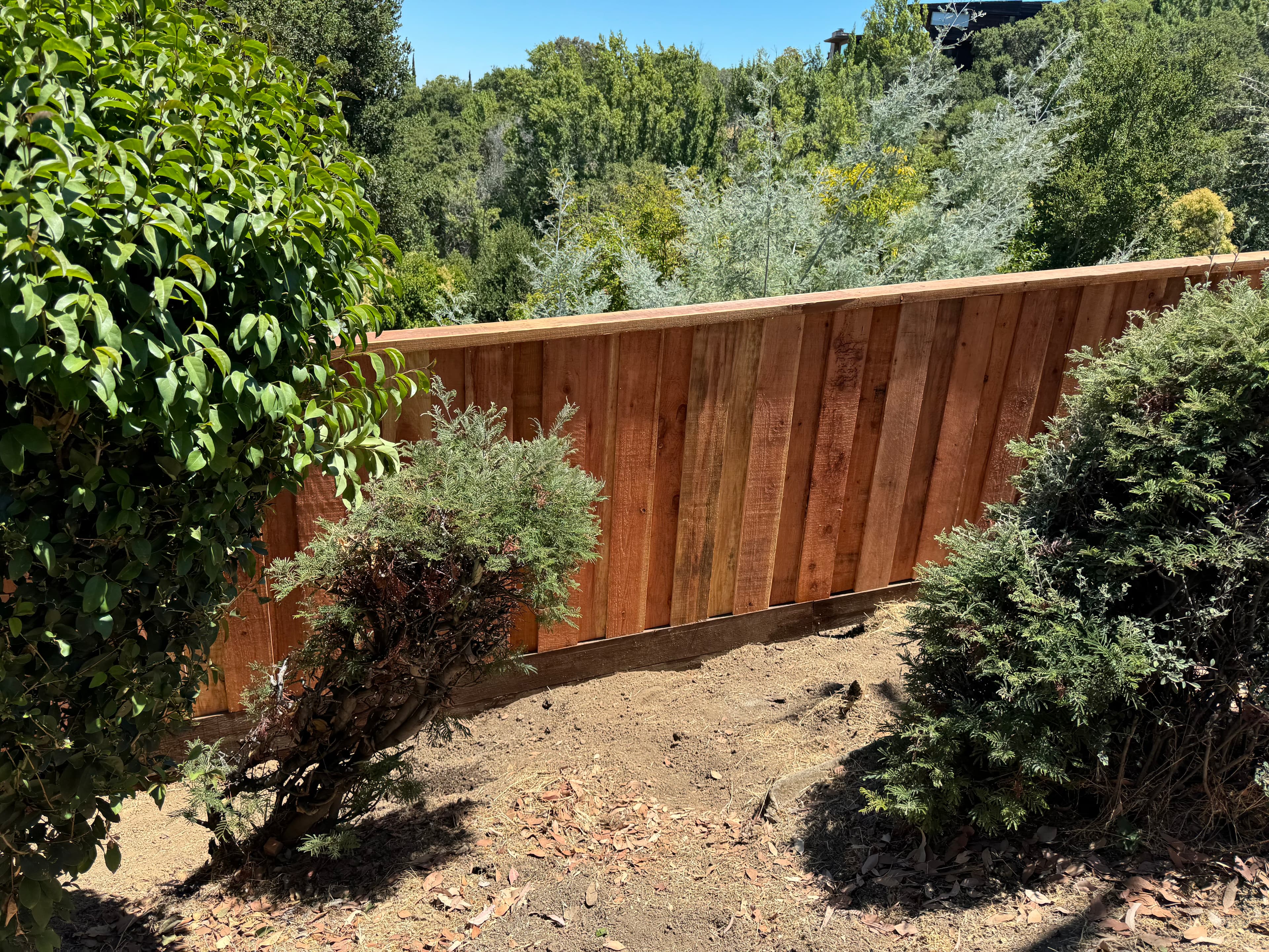 Board On Board Nail On 2x8 Cap, 4x6 Posts 2x12 Kick