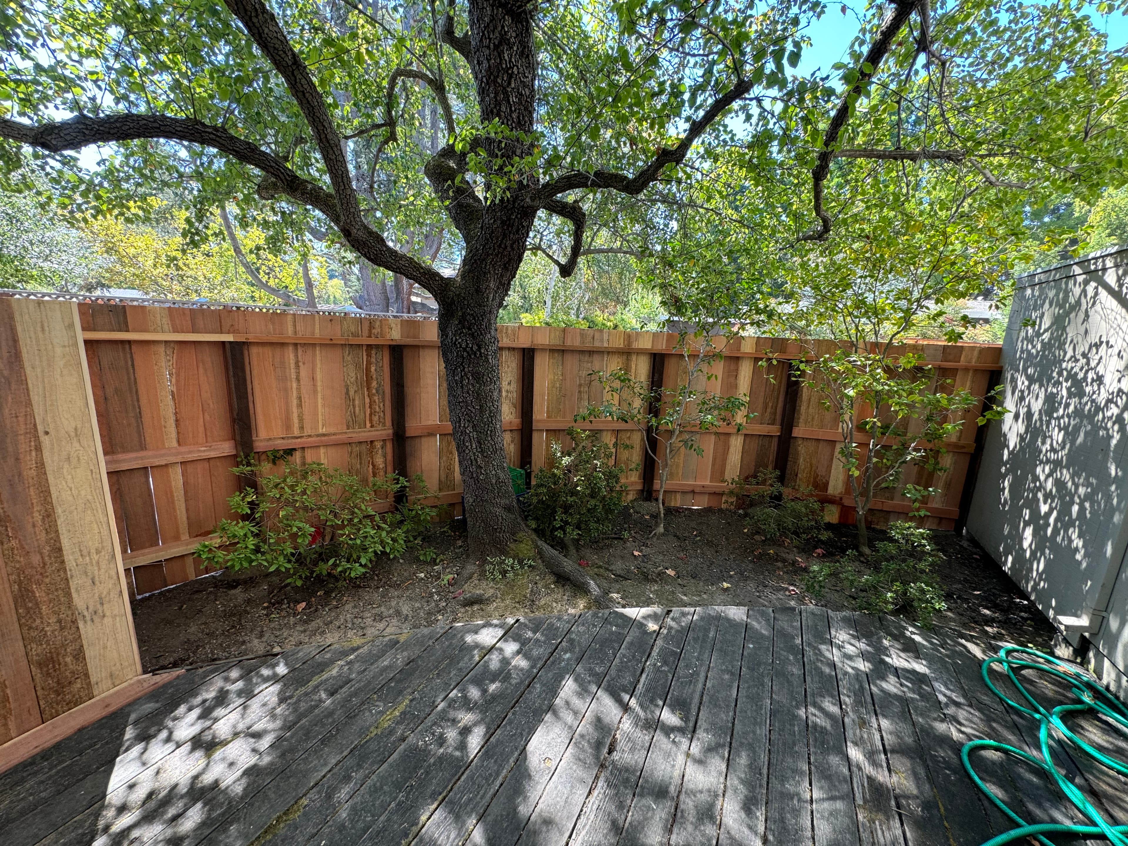 Nail On 1x6 Flat Top Clear Boardscurved Rear