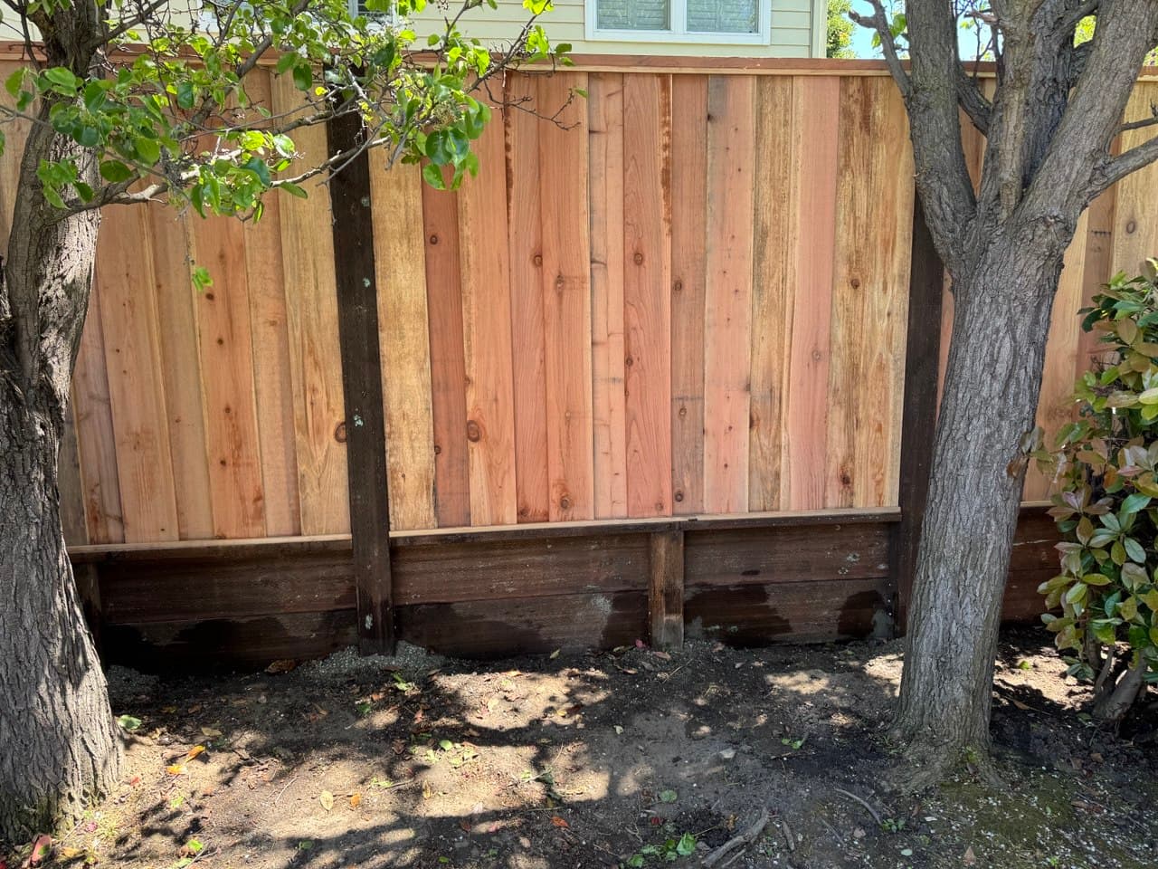 6'+2' Retaining Wall Under Bottom