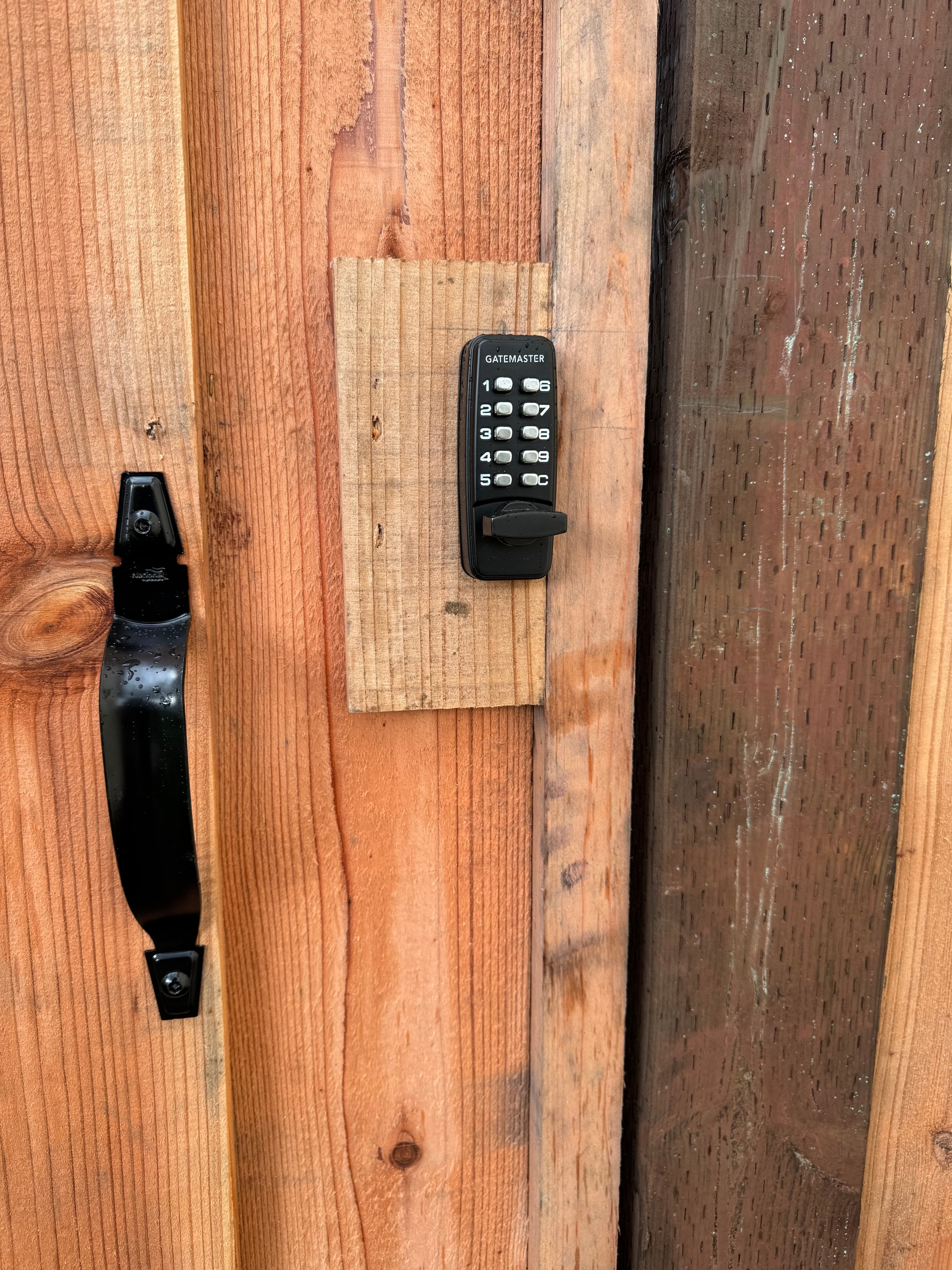 Key Pad Lock Front