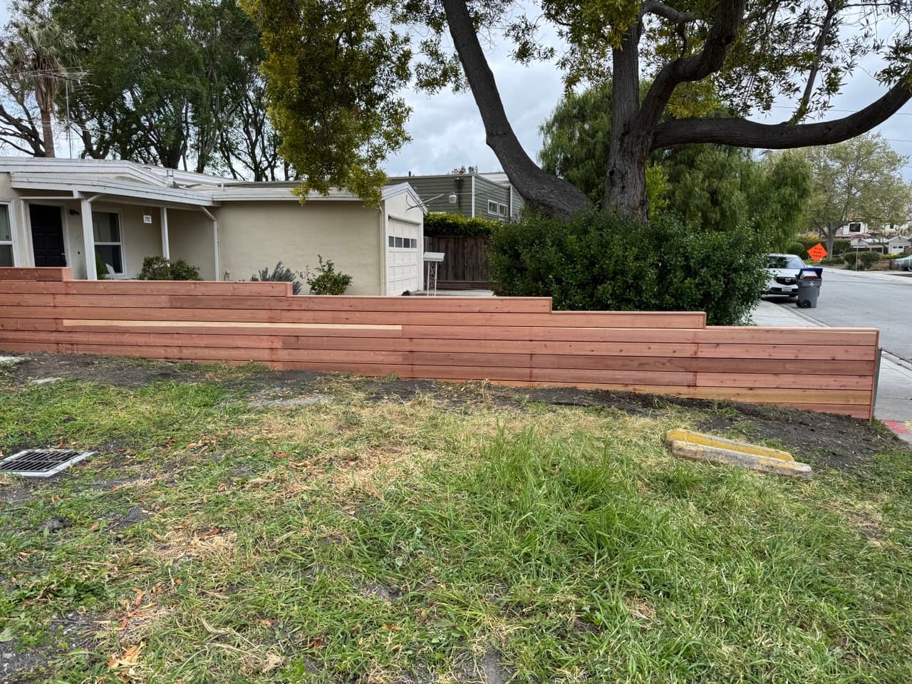 B Grade Redwood Horizontial