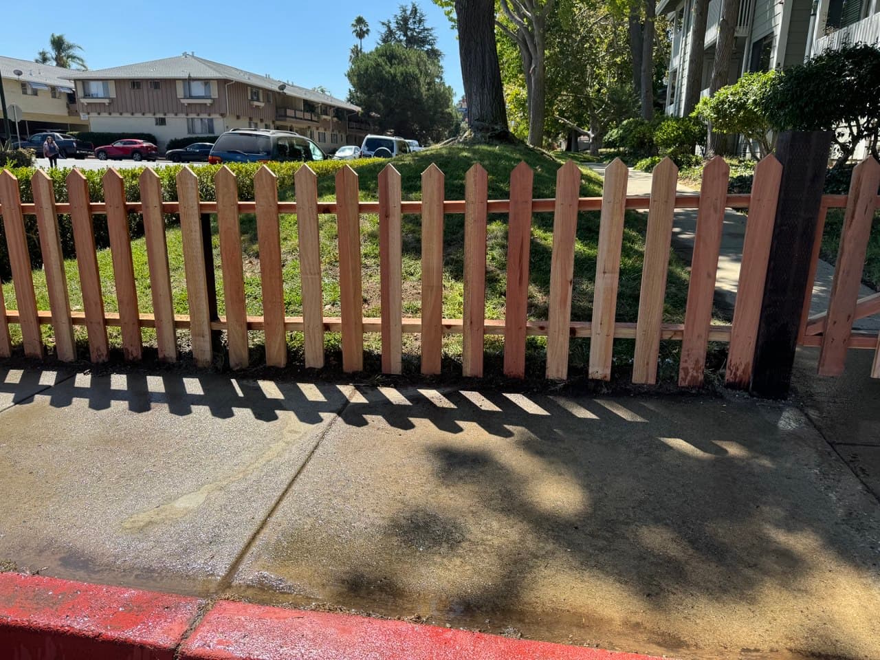 Picket Fence Pointed Top