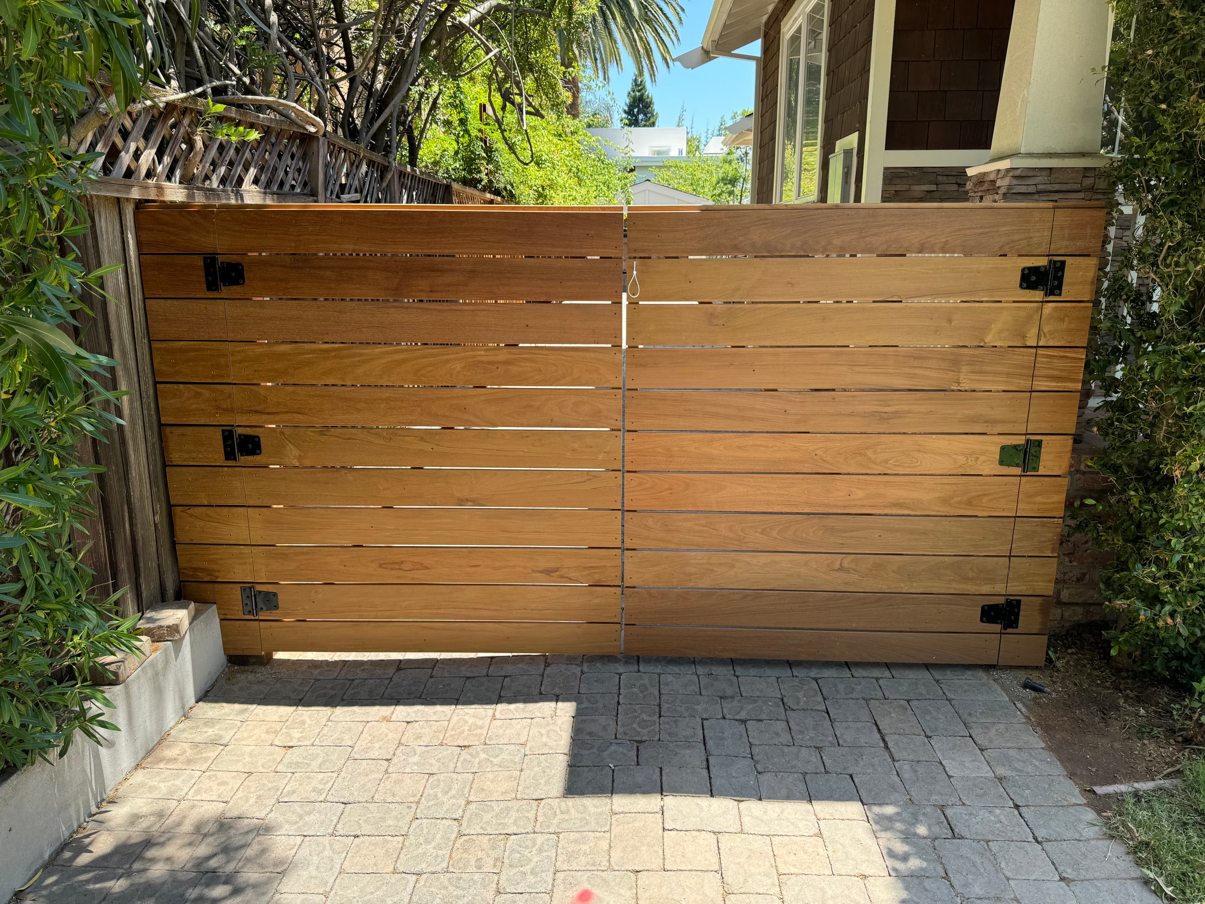 Gate Double Ipe 1x6