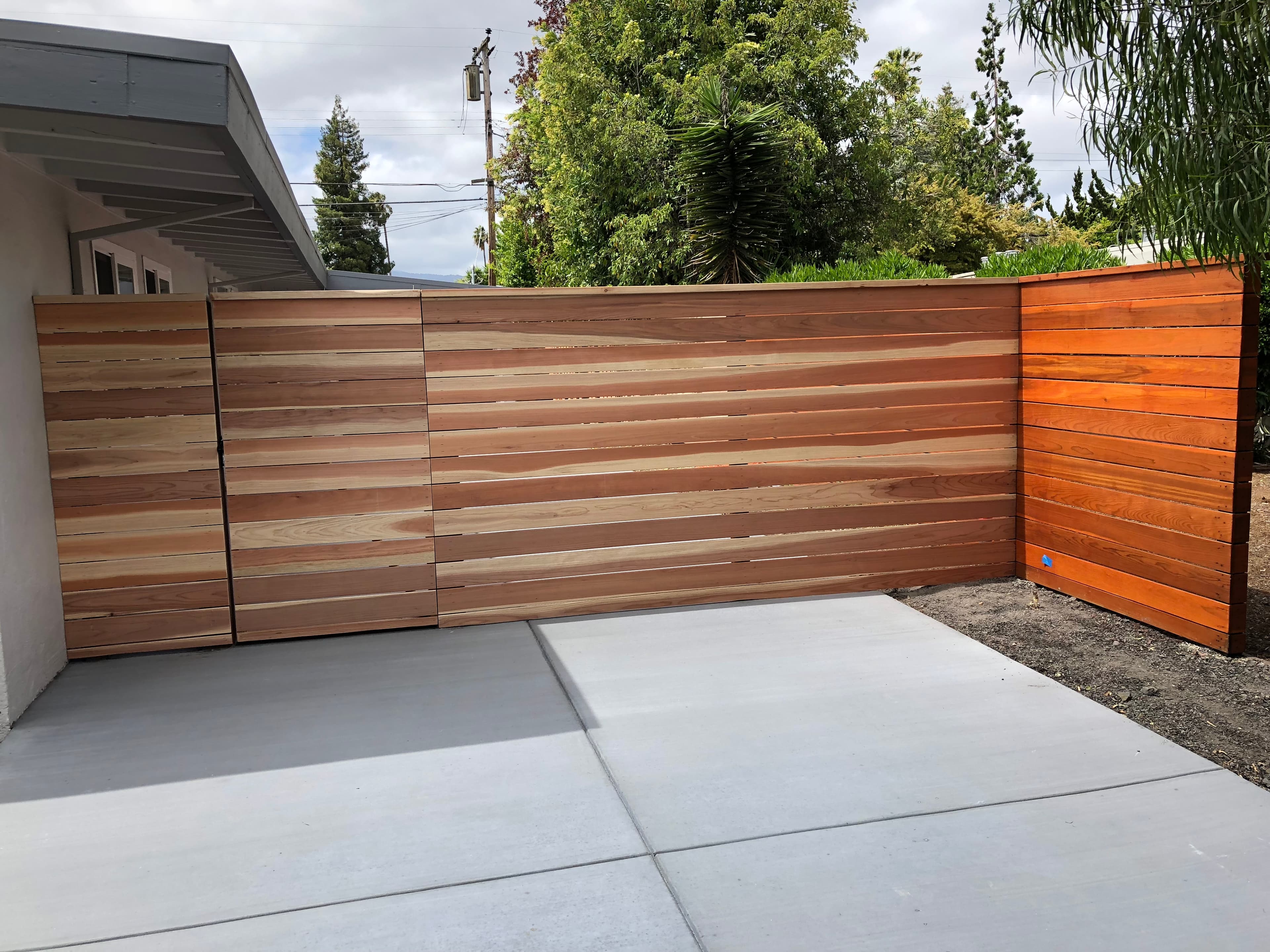 Singled Sided 1x6 S4S Horizontal Gate 6x6s